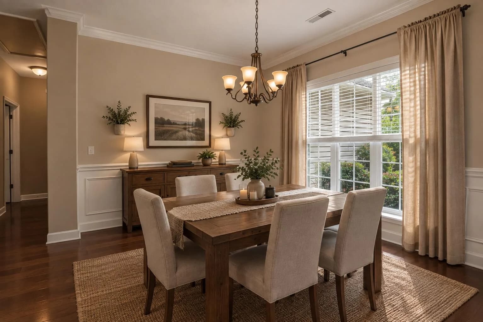 Formal dining room